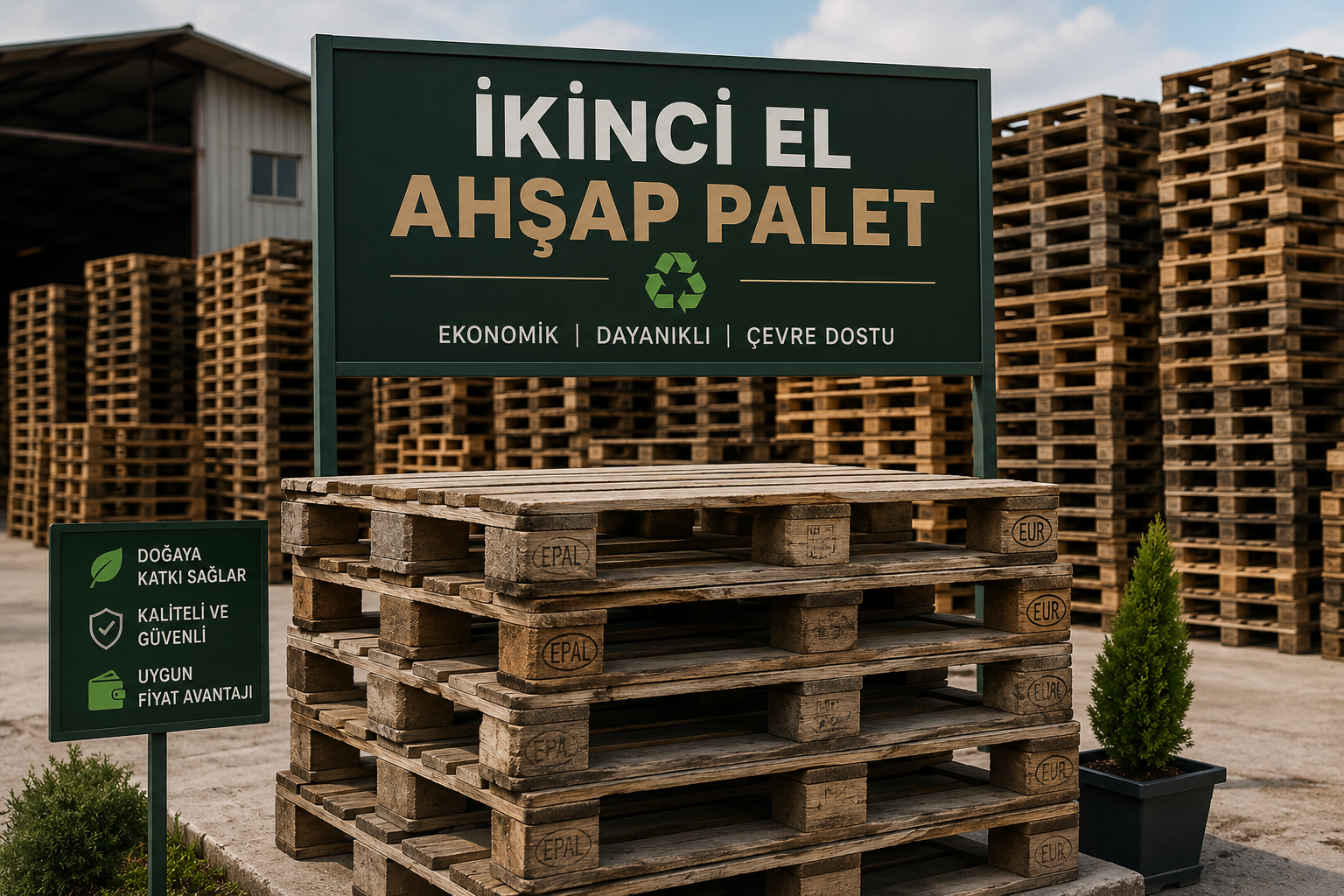 İkinci El Ahşap Palet